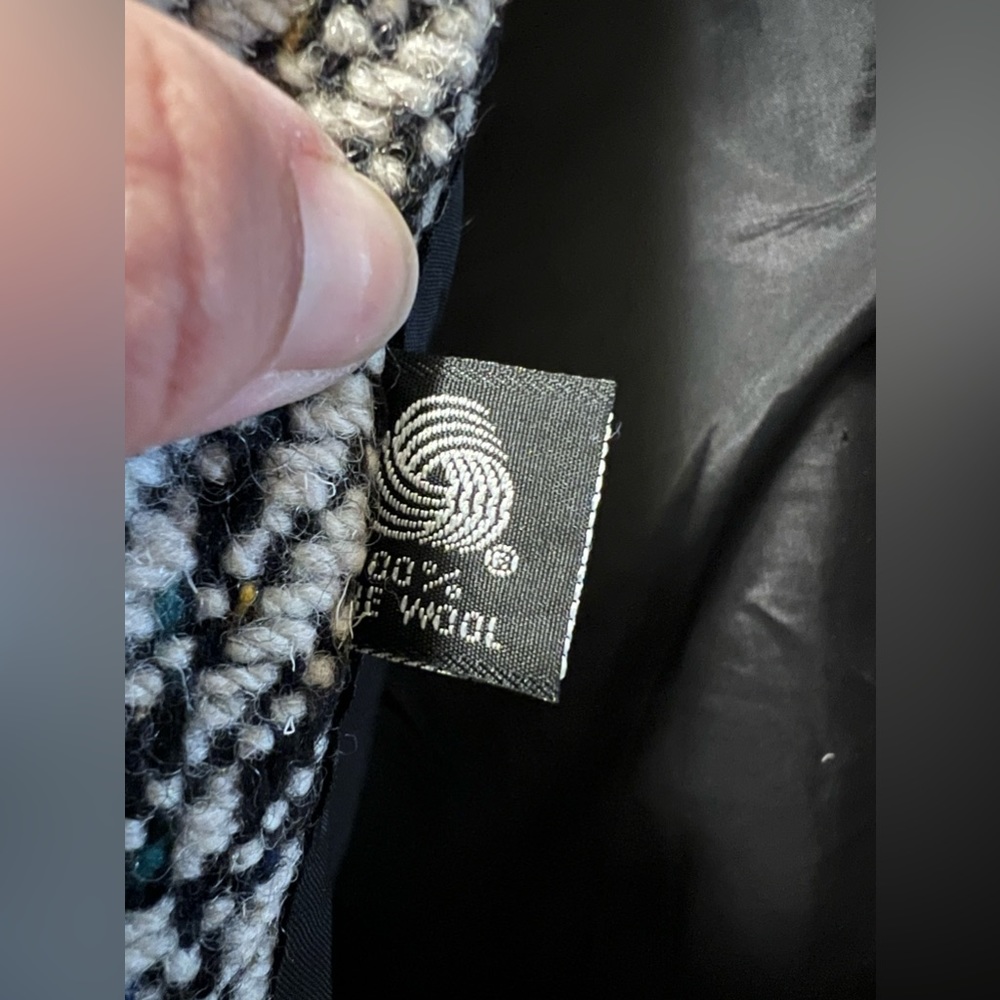 Vintage 90’s Portrait oversized wool‎ Jacket/Coat Womens - Picture 6 of 6